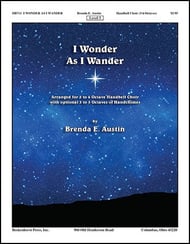 I Wonder As I Wander Handbell sheet music cover Thumbnail